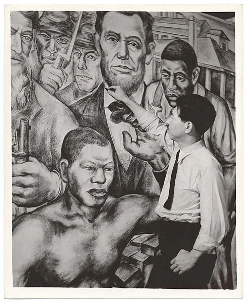 Harlem Courthouse Mural, 1937-8