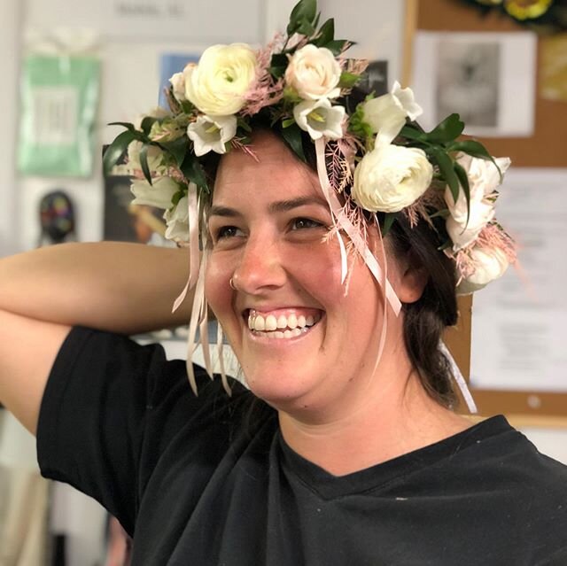 HAPPY 30th BIRTHDAY TO OUR FAVORITE FLOWER CHILD! Betsy is a huge part of everything that goes down here at JGFFAF! She is not only a very creative and talented designer, but she also handles logistics, paperwork and accounting (among other things!!)