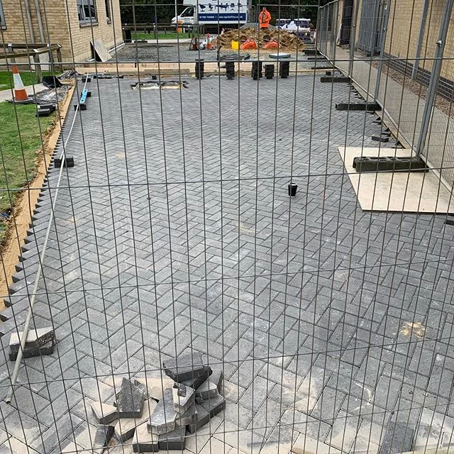 New turnstile base installation and paved entrance well underway at Havering college. Stay tuned for our progress. #haveringcollege #essex #hornchurch #emersonpark #blockpaving #keepgrinding #entrepreneurship