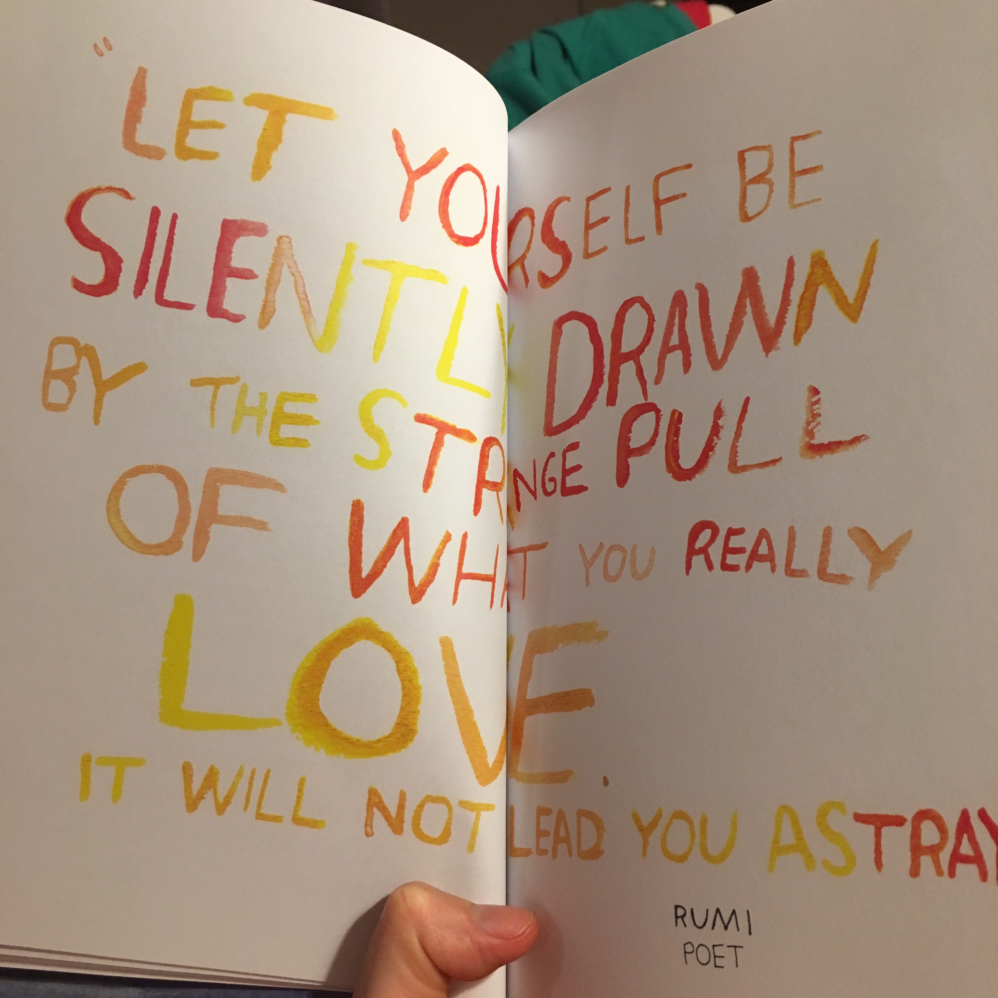 From Elle Luna's "The Crossroads of Should and Must" 