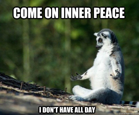 Yup, there are also days like this.