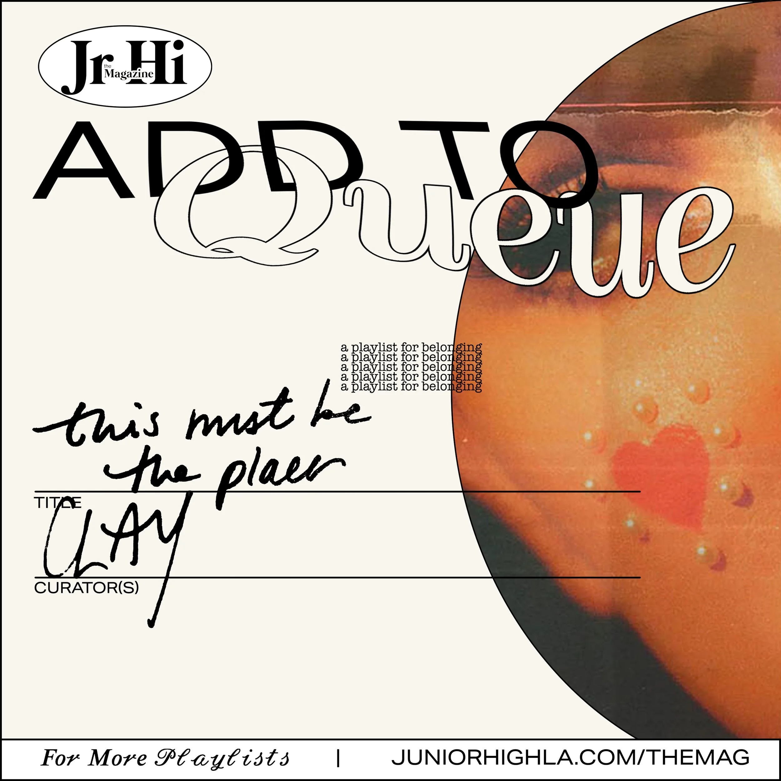 Add to Queue: This Must Be the Place by Clay