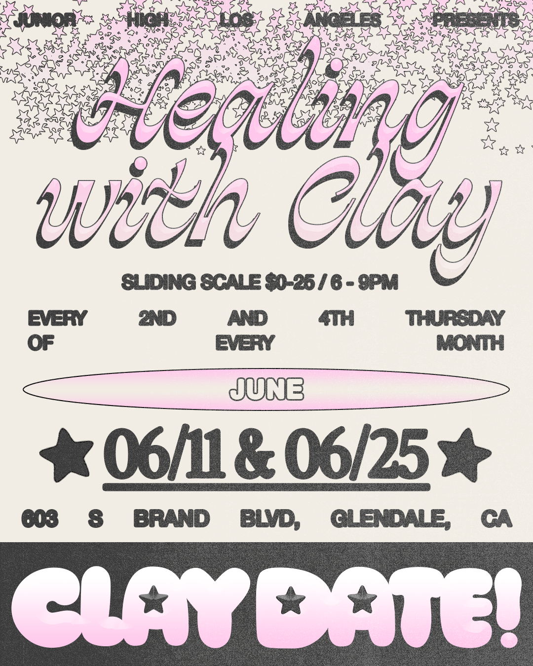 HEALING WITH CLAY JUNE 11 RSVP