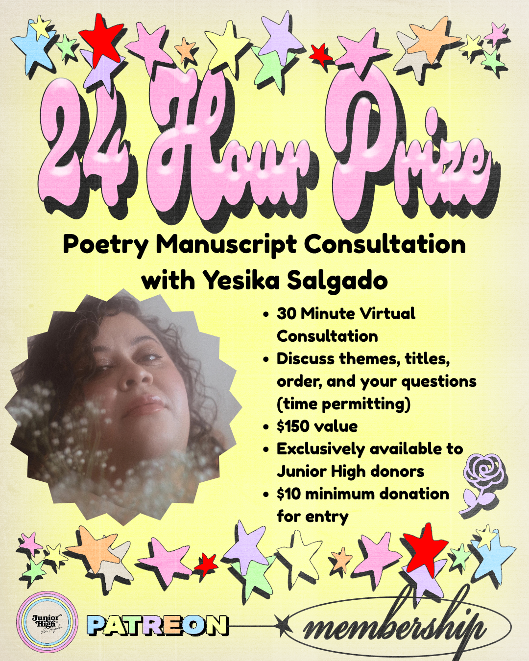 24 Hour Prize | Yesika Salgado Manuscript Consultation