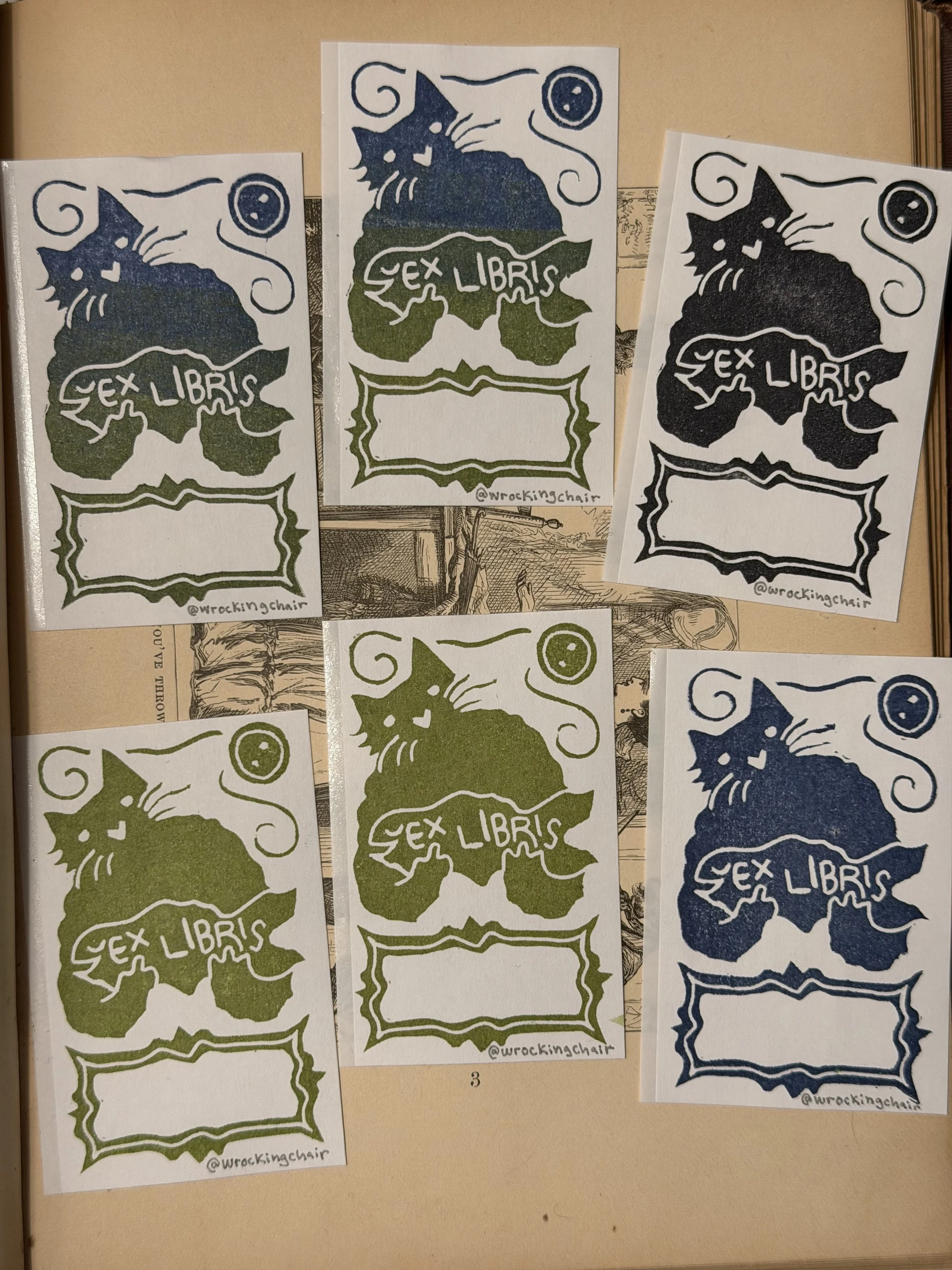 Bookplates by Willa