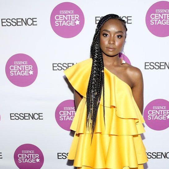 Kiki Layne during Essence Festival. Makeup by PreauxFace Lead Artist @the_marvelous_mrs.mora 🙌🏽 photography: unknown, please tag the photographer if you know so we can credit properly!