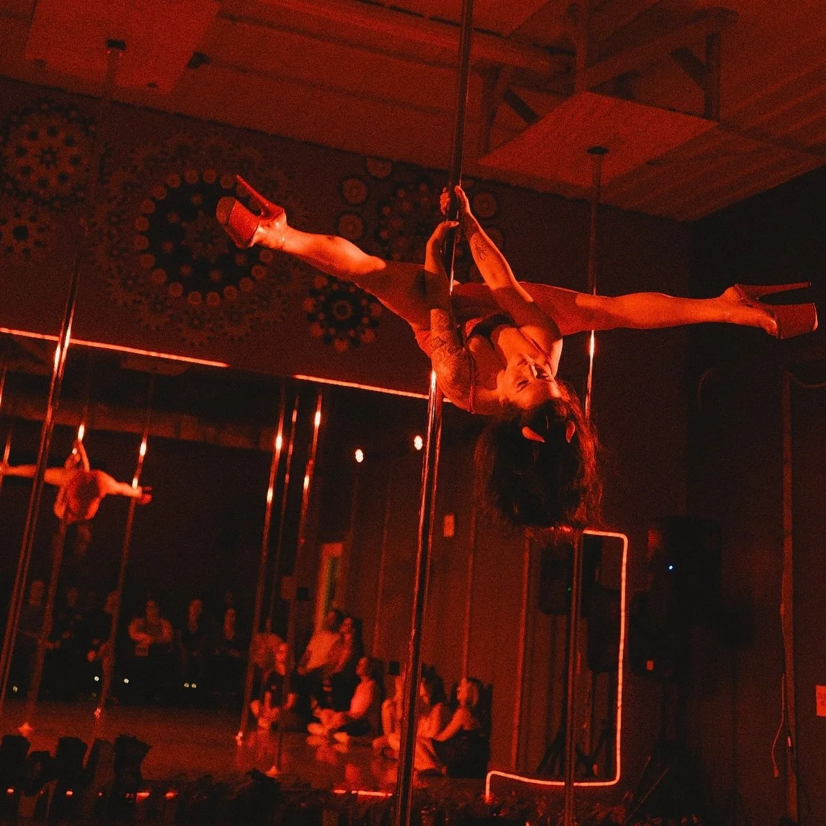 @spinny_lou_who we love you! ❤️ Happiest Birthday! Thank you for sharing your sexy strong badass creative brain with us! We admire the way you observe and listen and create in your life as a whole and with your classes and workshops. Your genuine lov