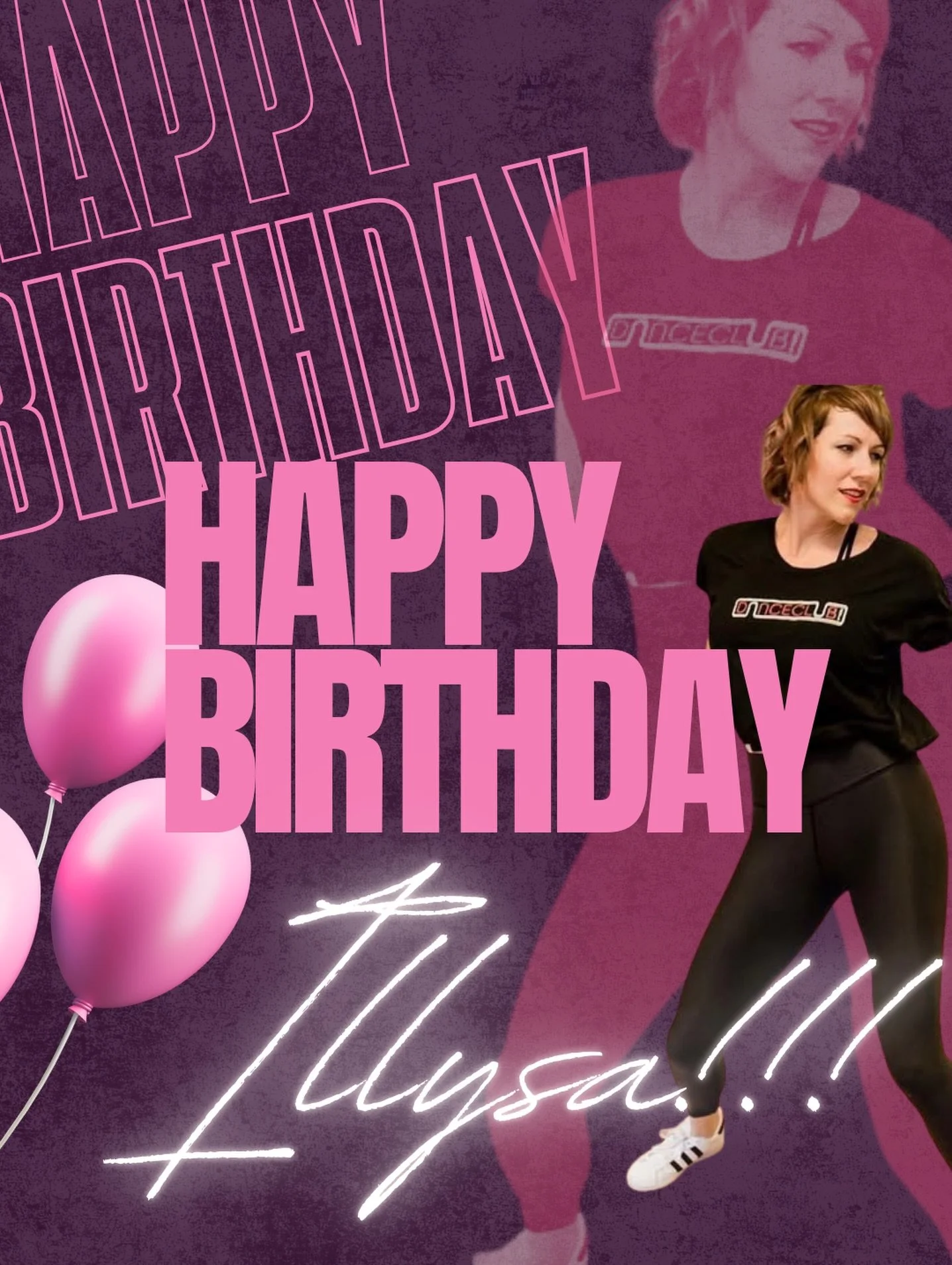 💕❤️🎉HAPPY BIRTHDAY ILLYSA!! 💕❤️🎉 We are so happy you were born and so lucky to rock out with you every week in Hip Hop Fitness!! We hope you have the best day today, you deserve it! 🥳