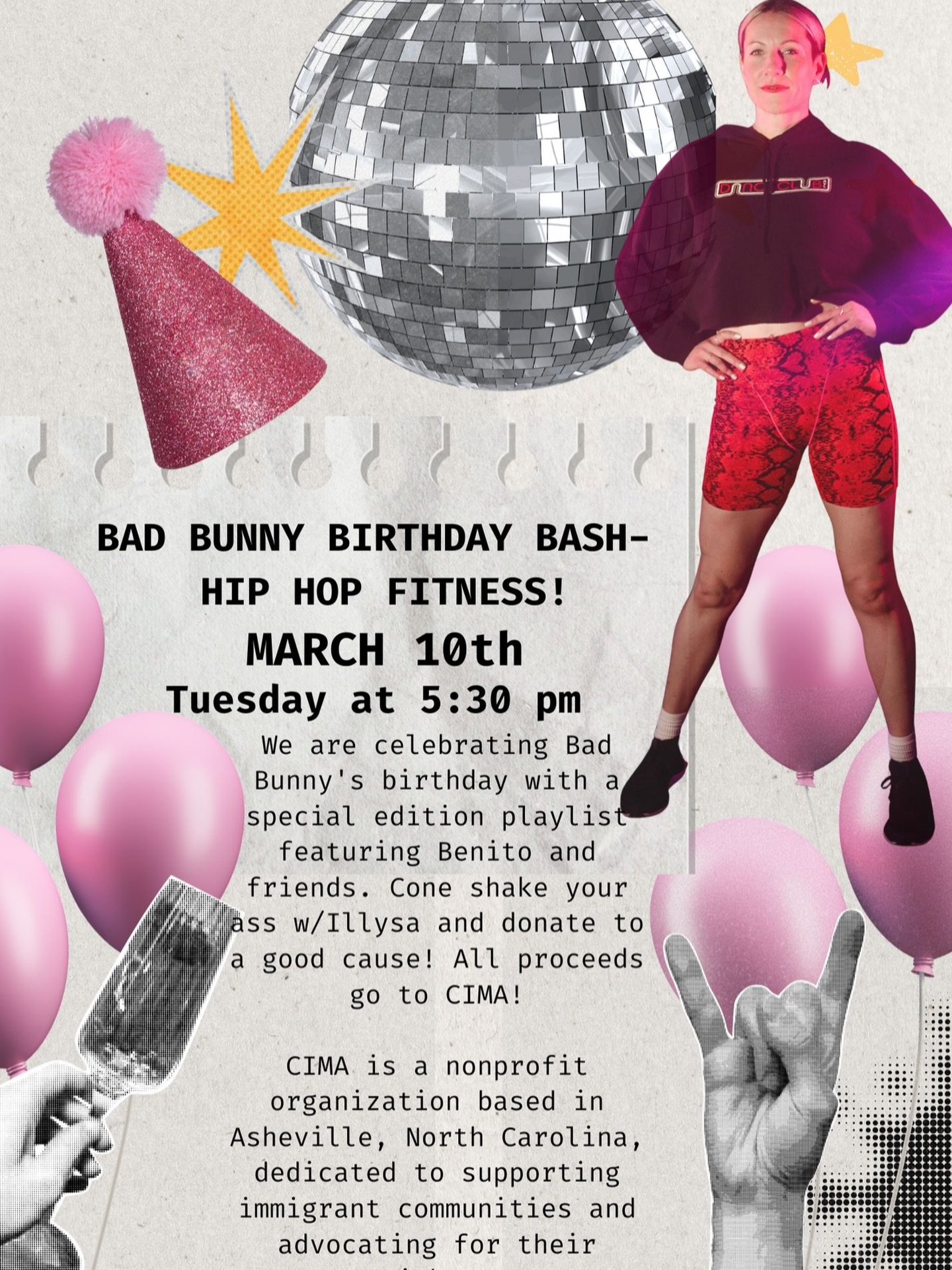 Tomorrow! 🎉 It&rsquo;s Bad Bunny Day - come celebrate in Hip Hop fitness! 

✨ Tonight! Flowstate Pop up with @lindsmccargar at 8:30 pm! 

Monday

11- Open Pole
12- Intro to Spin Drop In 
5:30- Hip Hop Fitness
5:30- Intermediate/Advanced SPINNING pol
