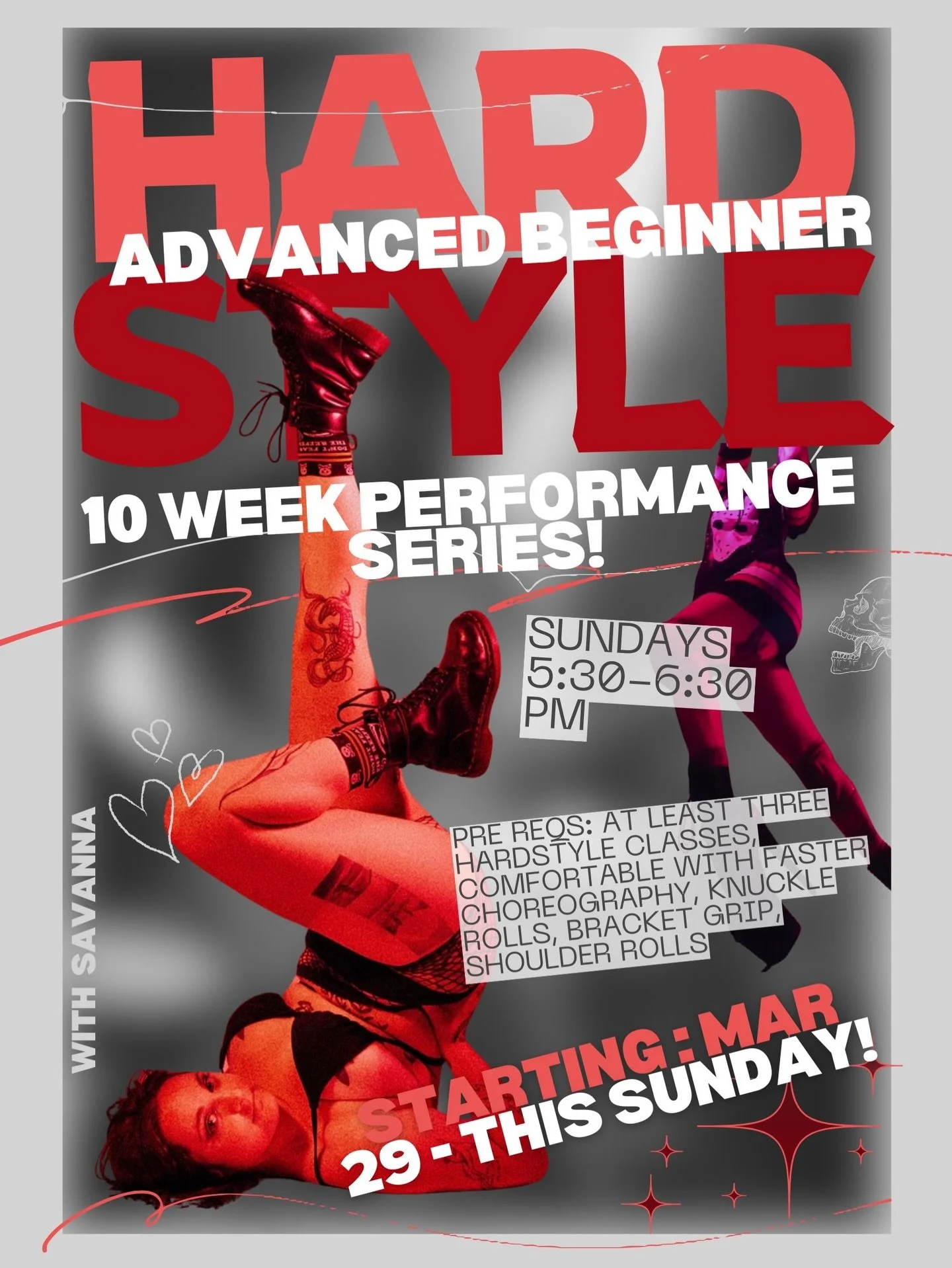 One spot left! Snag it with the link in stories! Starting this Sunday at 5:30 pm with @spookybogwitch.pdf ! 🤸&zwj;♀️