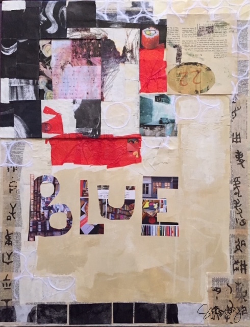 Blueprint of Being (Panel 1 of Triptych)
