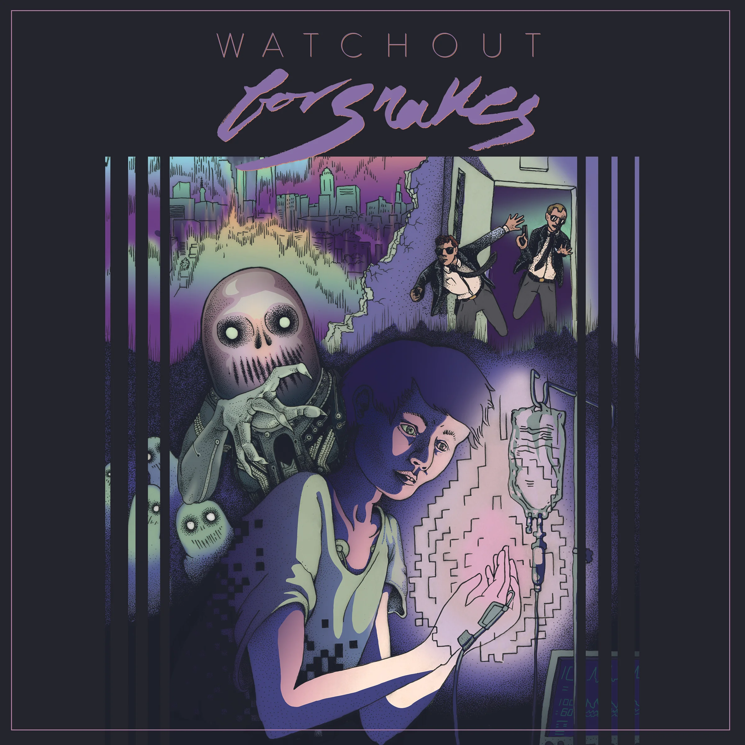 Watchout For Snakes | Album cover illustration | 2018