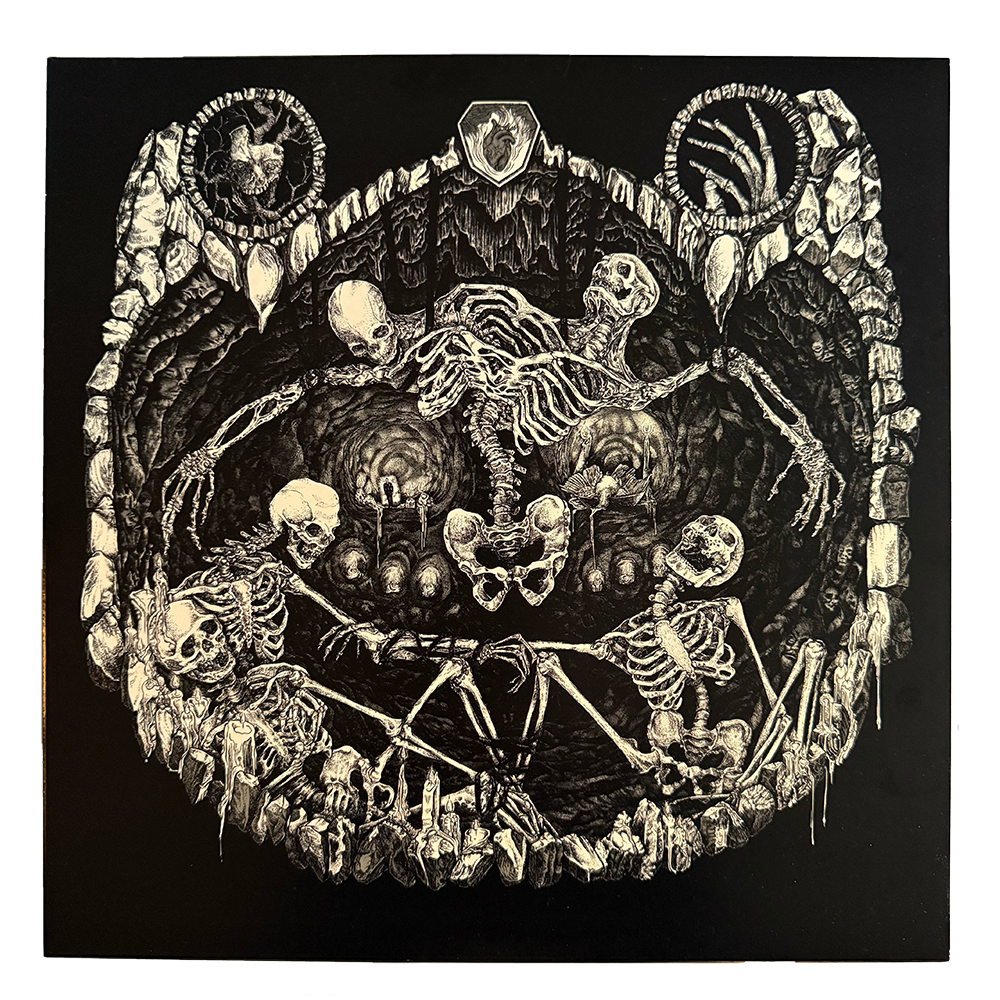 Grief Tethers | Digital illustration and album design for the "Grief Tethers" LP by Clot | 2024