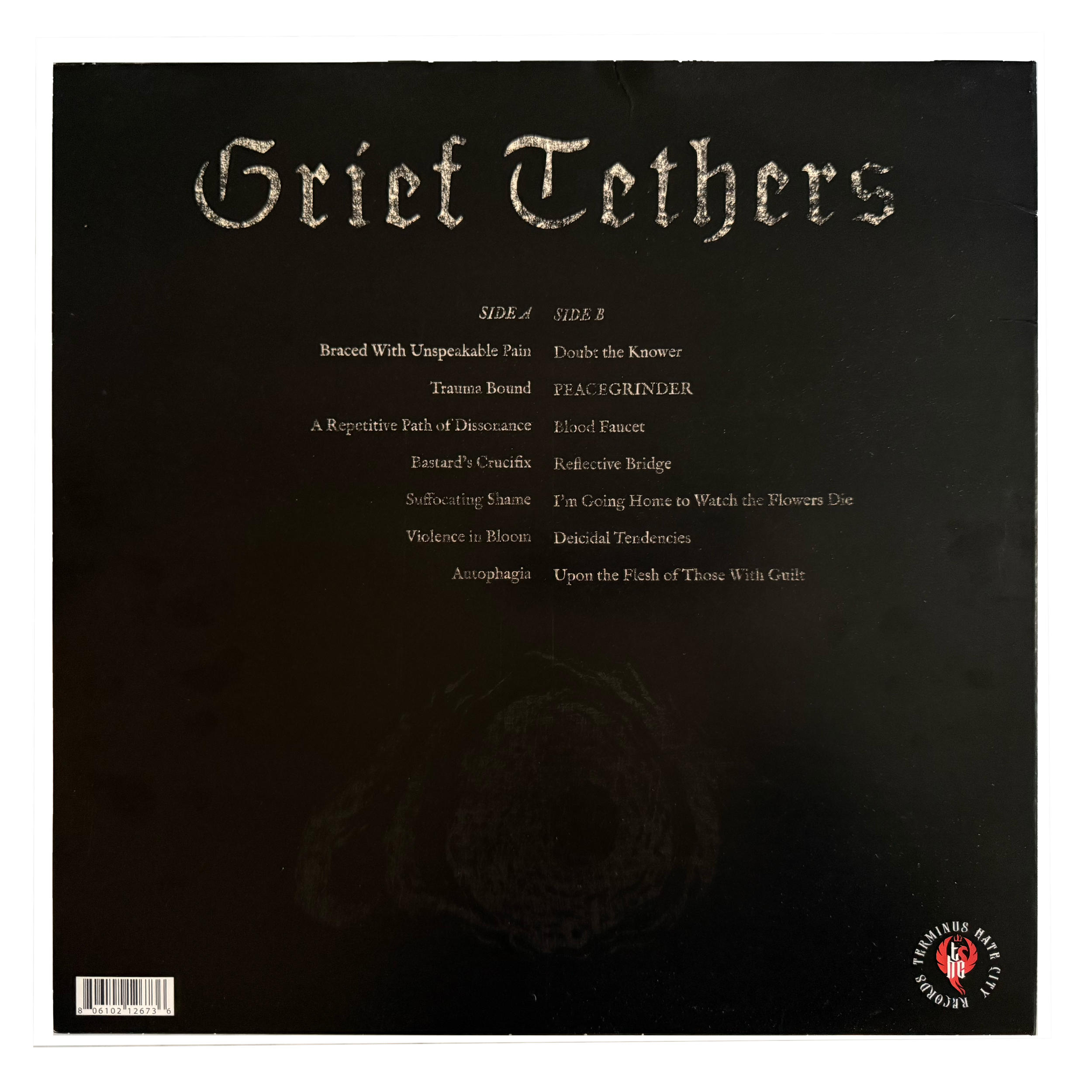 Grief Tethers | Digital illustration and album design for the "Grief Tethers" LP by Clot | 2024

