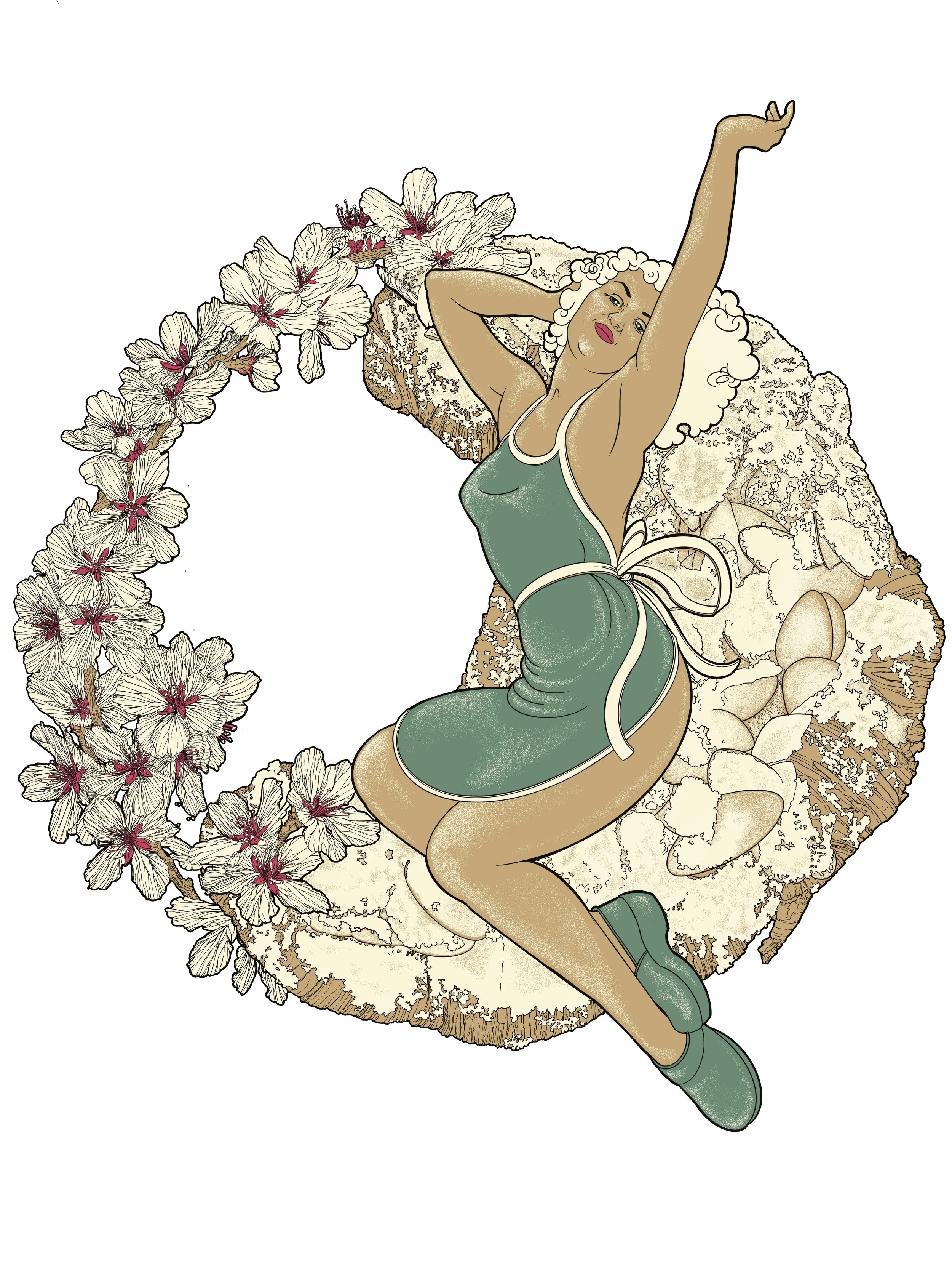 Only Frangi Fans | Merch illustration for Galette | 2025