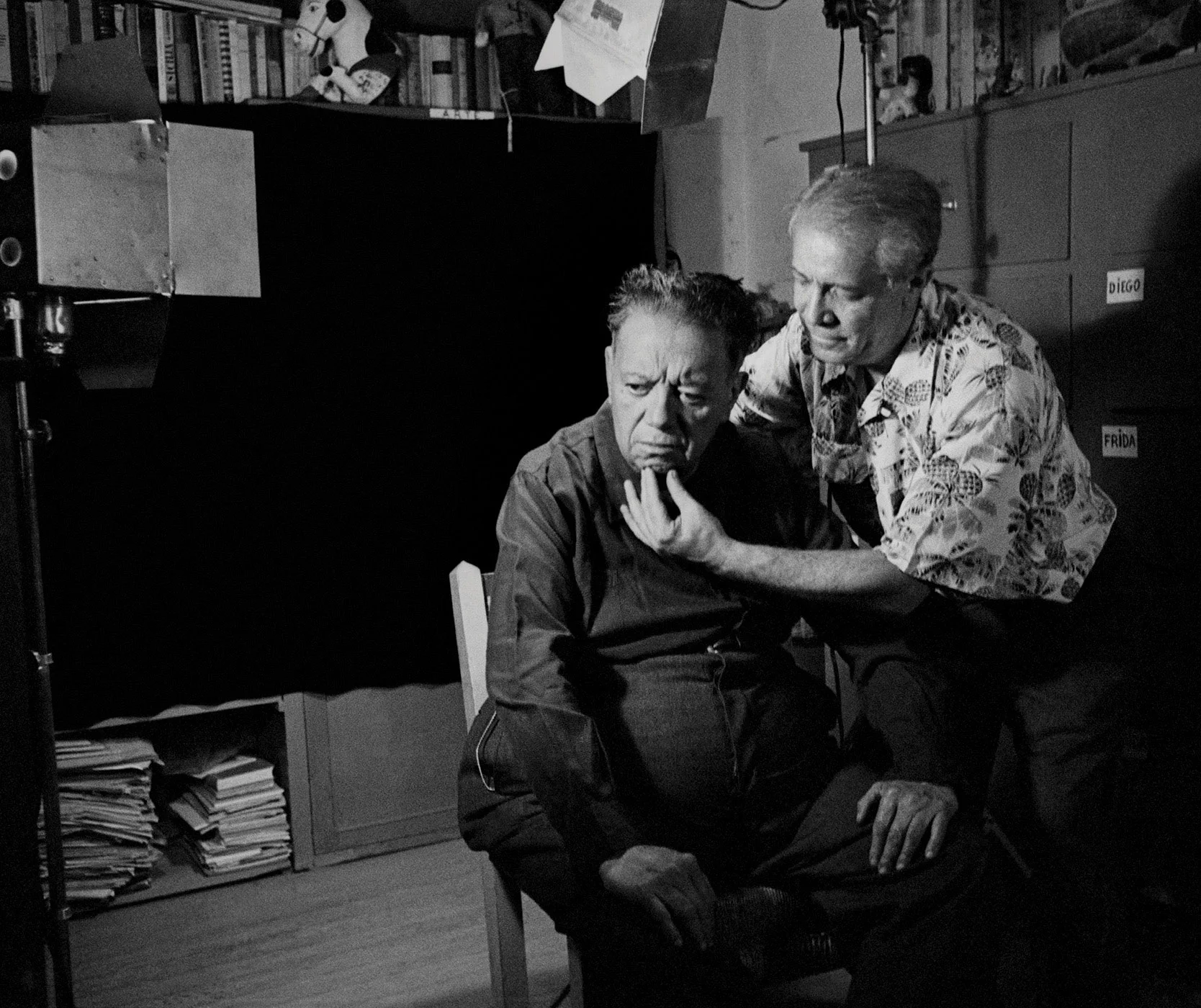 Diego Rivera & Marcel Sternberger, Mexico, 1952