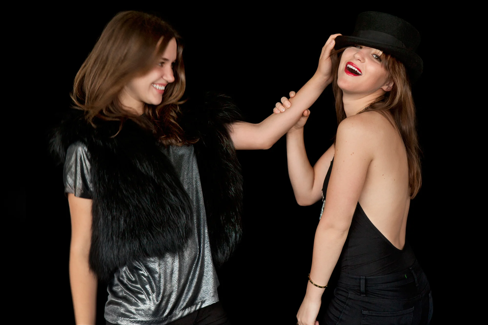 Sisters Switch Roles in Teen Session