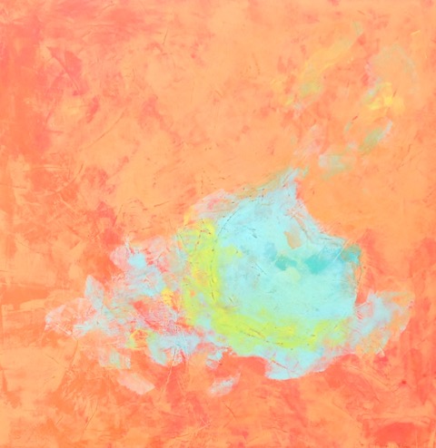 " Orange 2 ," by Lynn F. Walker. For sale exclusively with the Lucille Khornak Gallery.