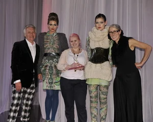 ZANDRA RHODES CATWALK TEXTILE AWARD - DOMINIQUE KRAL