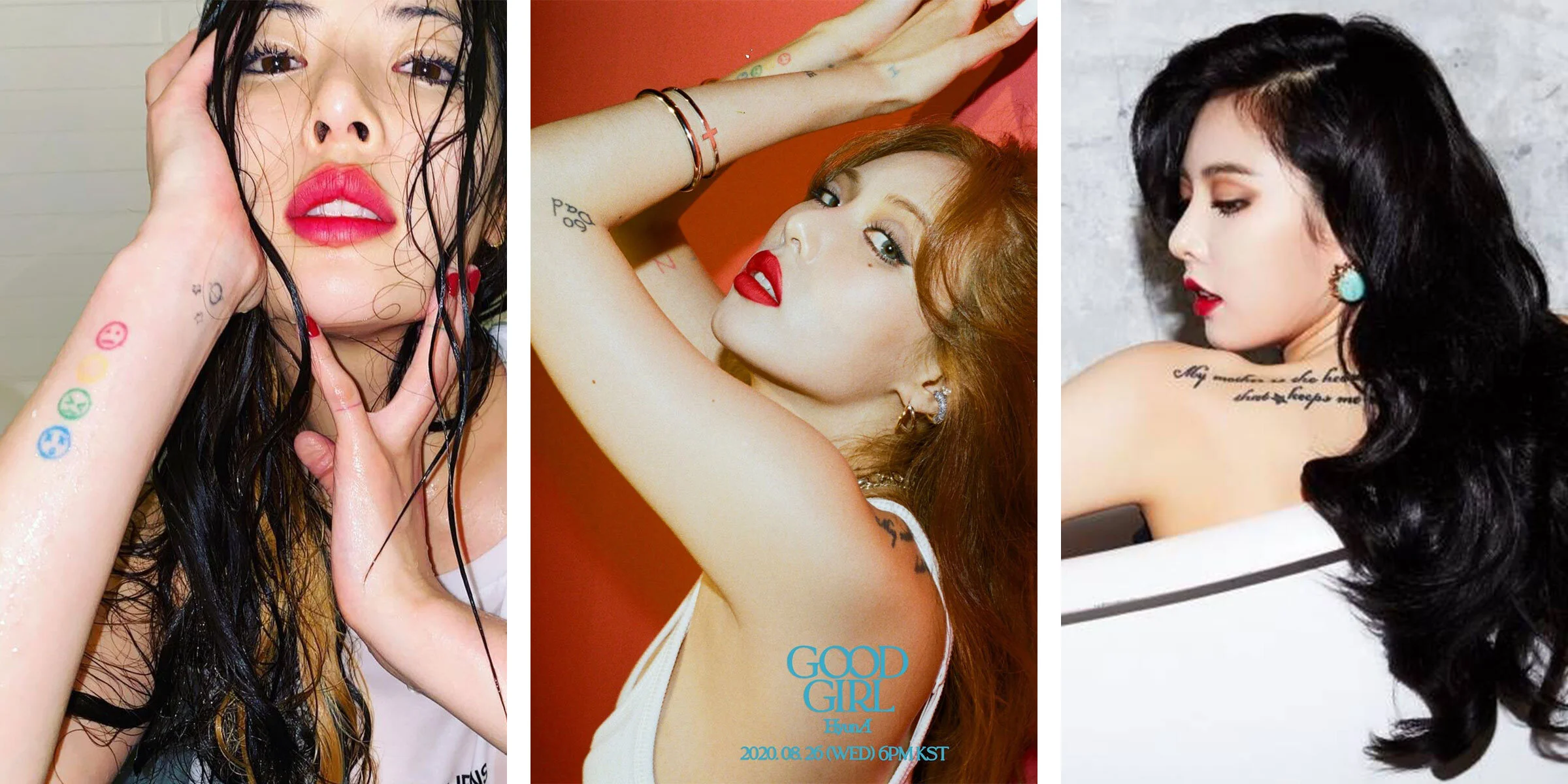 We Just Simply Love HyunA’s Tattoos