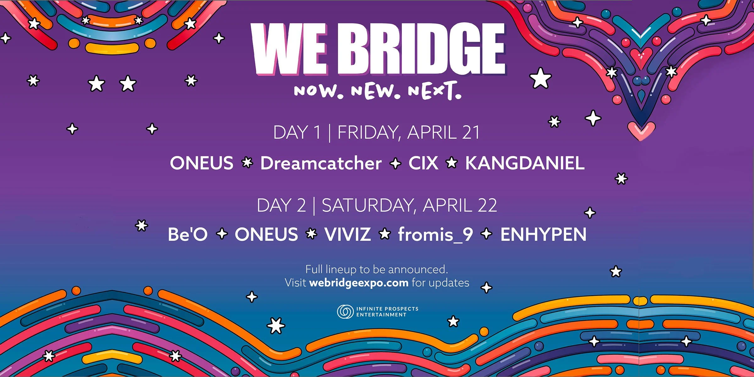 WE BRIDGE MUSIC FESTIVAL AND EXPO CELEBRATING ASIAN CULTURE COMING TO MANDALAY BAY IN LAS VEGAS, APRIL 21-23