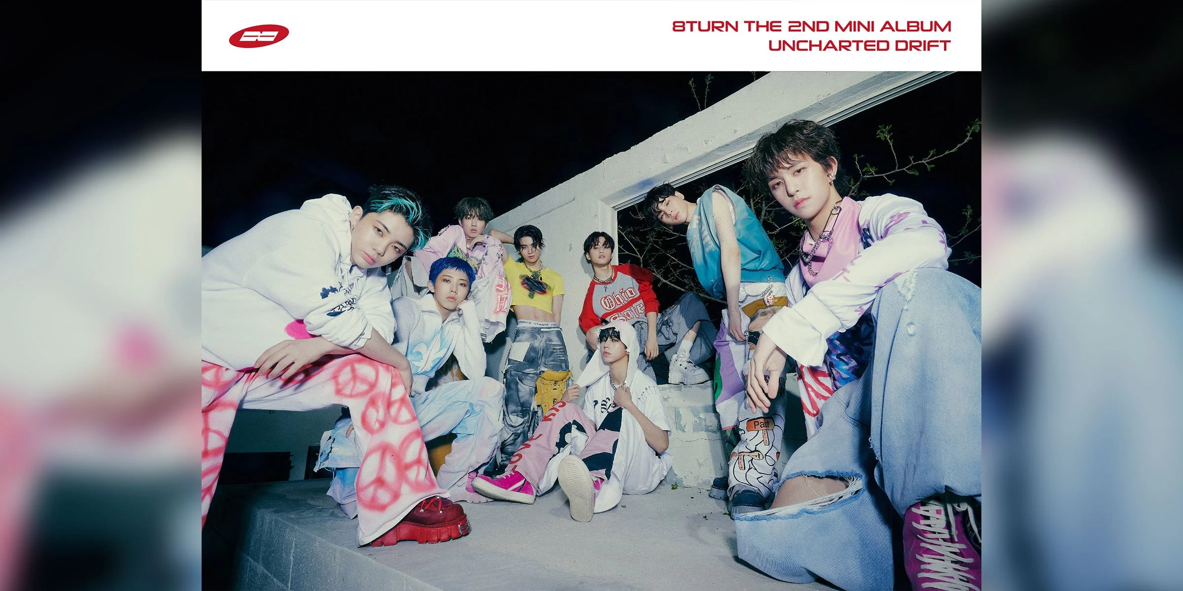 8TURN Makes Their First Comeback with Mini-Album UNCHARTED DRIFT