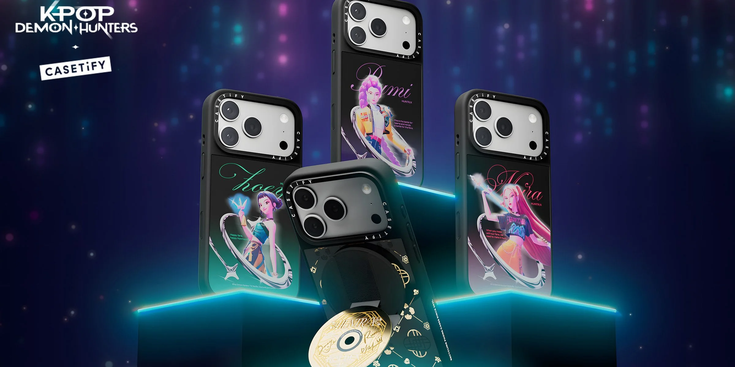 CASETiFY Brings the World of Netflix’s K-Pop Demon Hunters to Your Tech