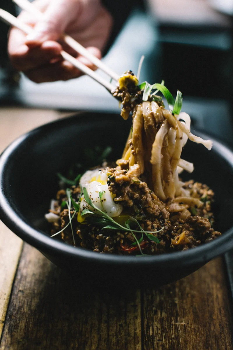 Bowl of noodles
