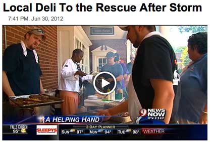 WAGSHAL'S DELI LENDS HELPING HAND: JUN 2012