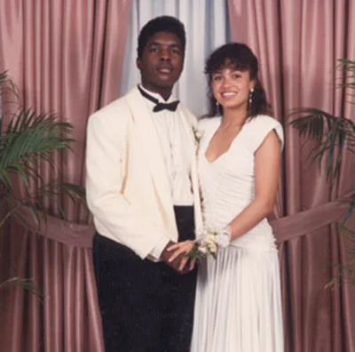 QUESTLOVE x AMEL LARRIEUX. At the prom.
listeninmono :
dreamchilde :
Questlove took Amel to prom? Wicked!
daughtersofdilla :
Questlove’s parents enrolled him at the Philadelphia High School for the Creative and Performing Arts …
…by the time he graduated, he had founded a band called The Square Roots (later dropping the word “square”) with his friend Tariq Trotter (Black Thought). Questlove’s classmates at the high school included Boyz II Men, jazz bassist Christian McBride, jazz guitarist Kurt Rosenwinkel, jazz organist Joey DeFrancesco, and singer Amel Larrieux.
Questlove began performing on South Street in Philadelphia using drums, while Tariq rhymed over his beats and rhythms.
Questlove also attended the senior prom with R&B singer Amel Larrieux.
wow.