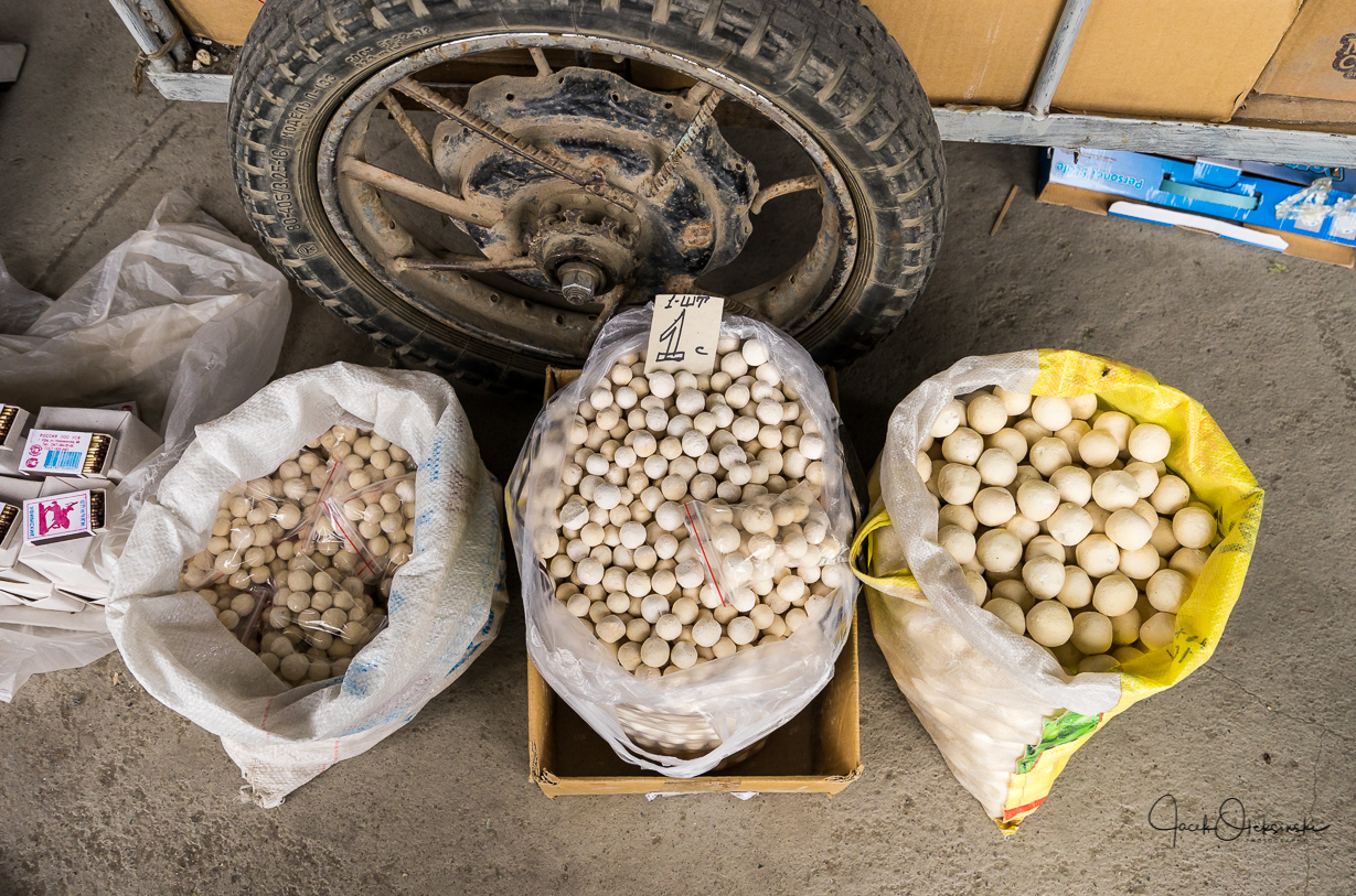 Dried yogurt balls. Used as snacks by the people of Central Asia.