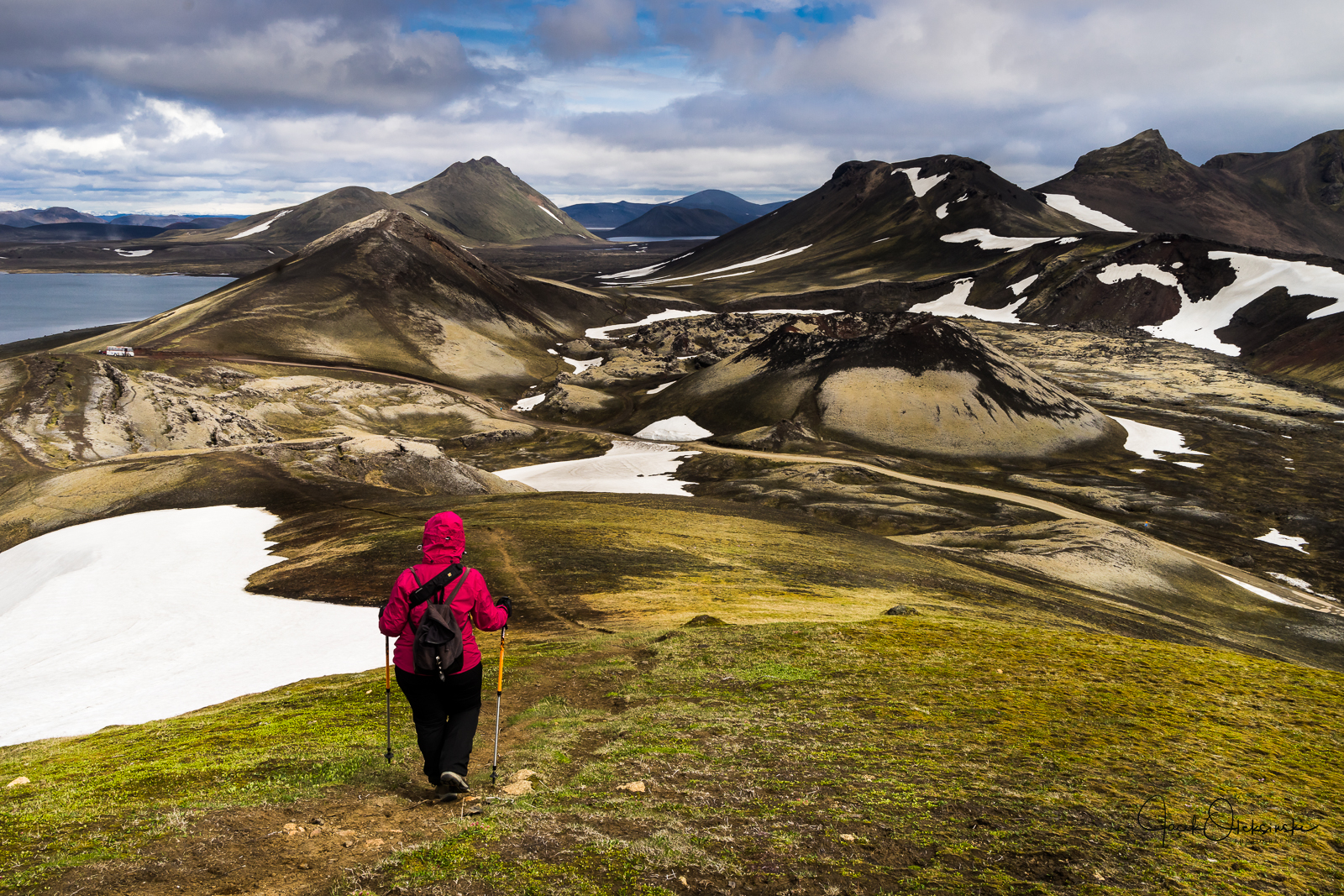Great hiking possibilities at Landmannalaugar