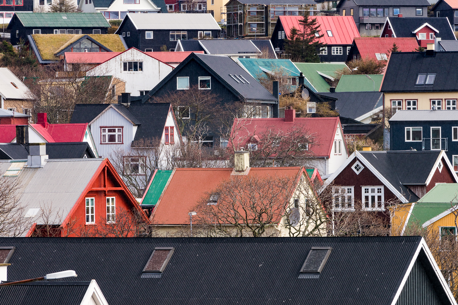 Densly populatrd for beeing the Faroe Islands