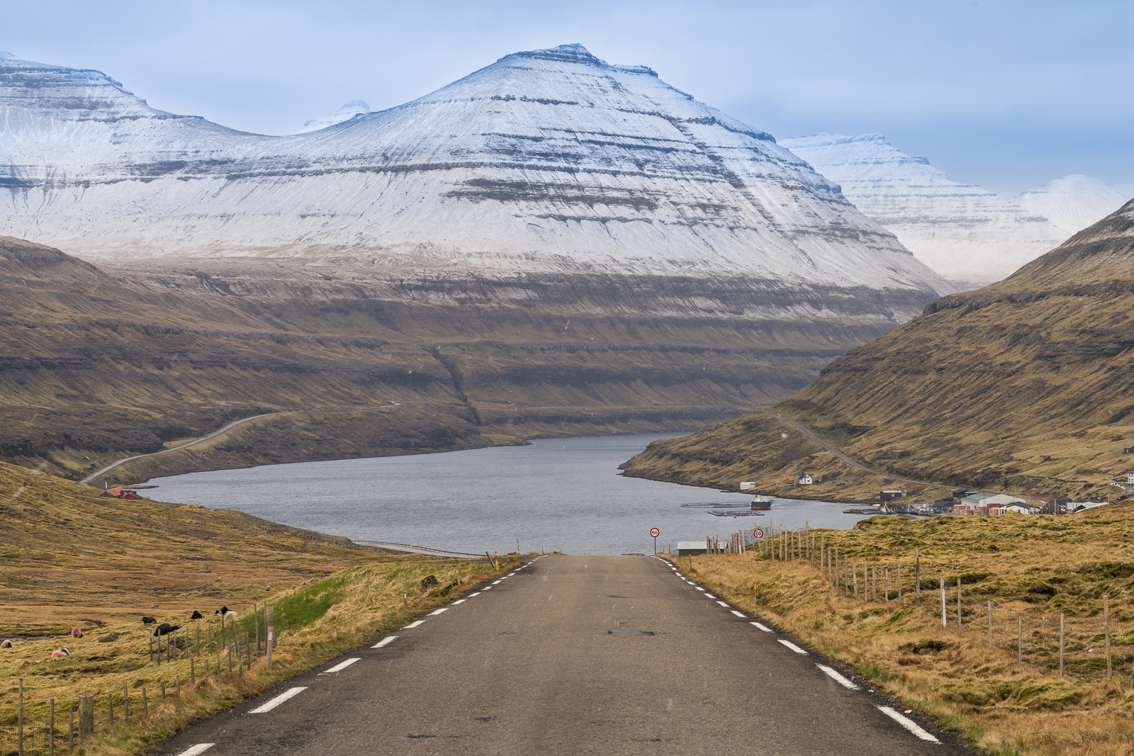 Excellent roads for traveling around the islands