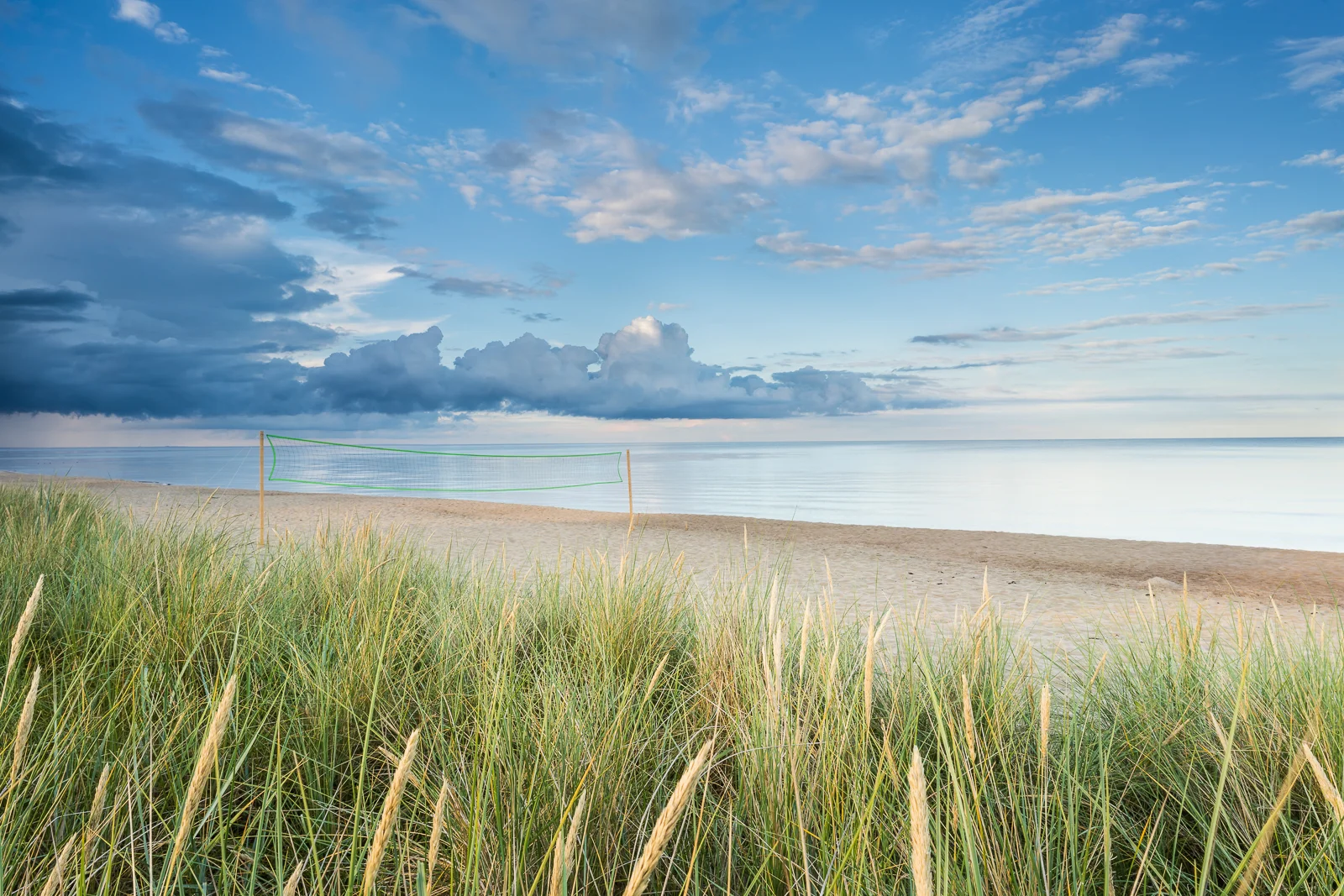 The beach at Vitemölla, a nice place for relaxation