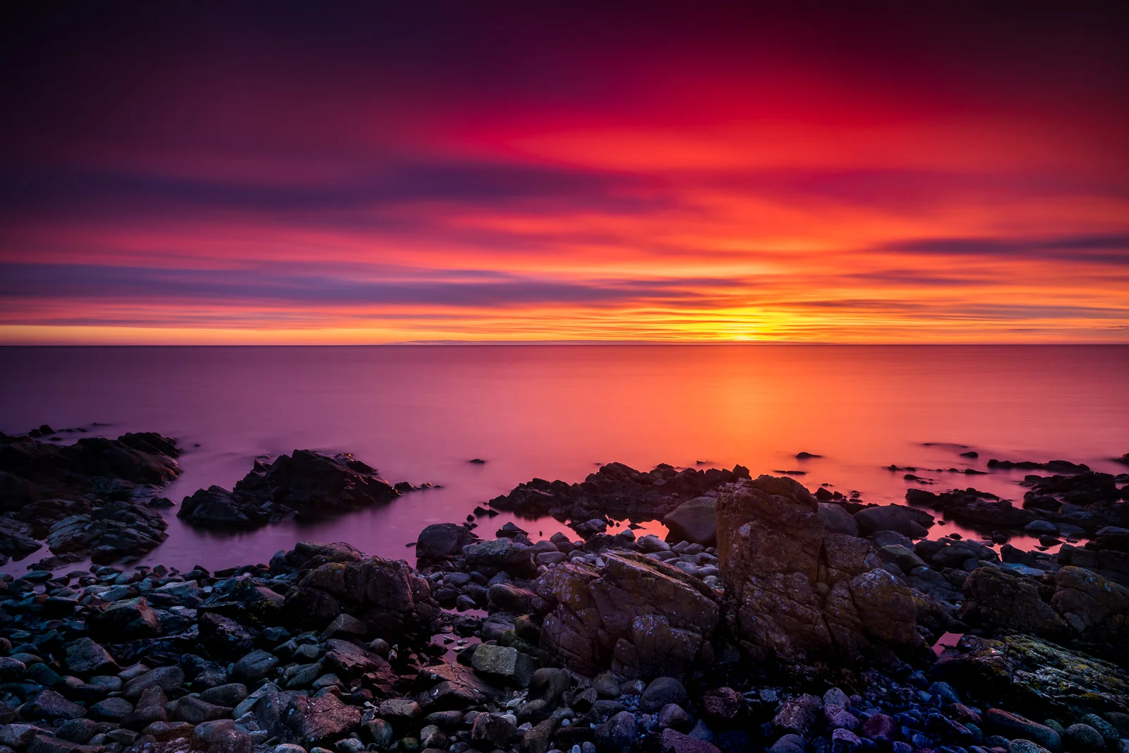 Early morning light at Stenshuvud
