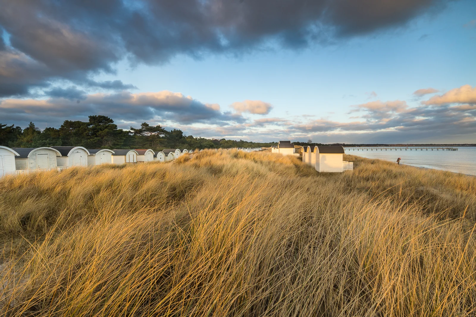 More beach huts at the beach