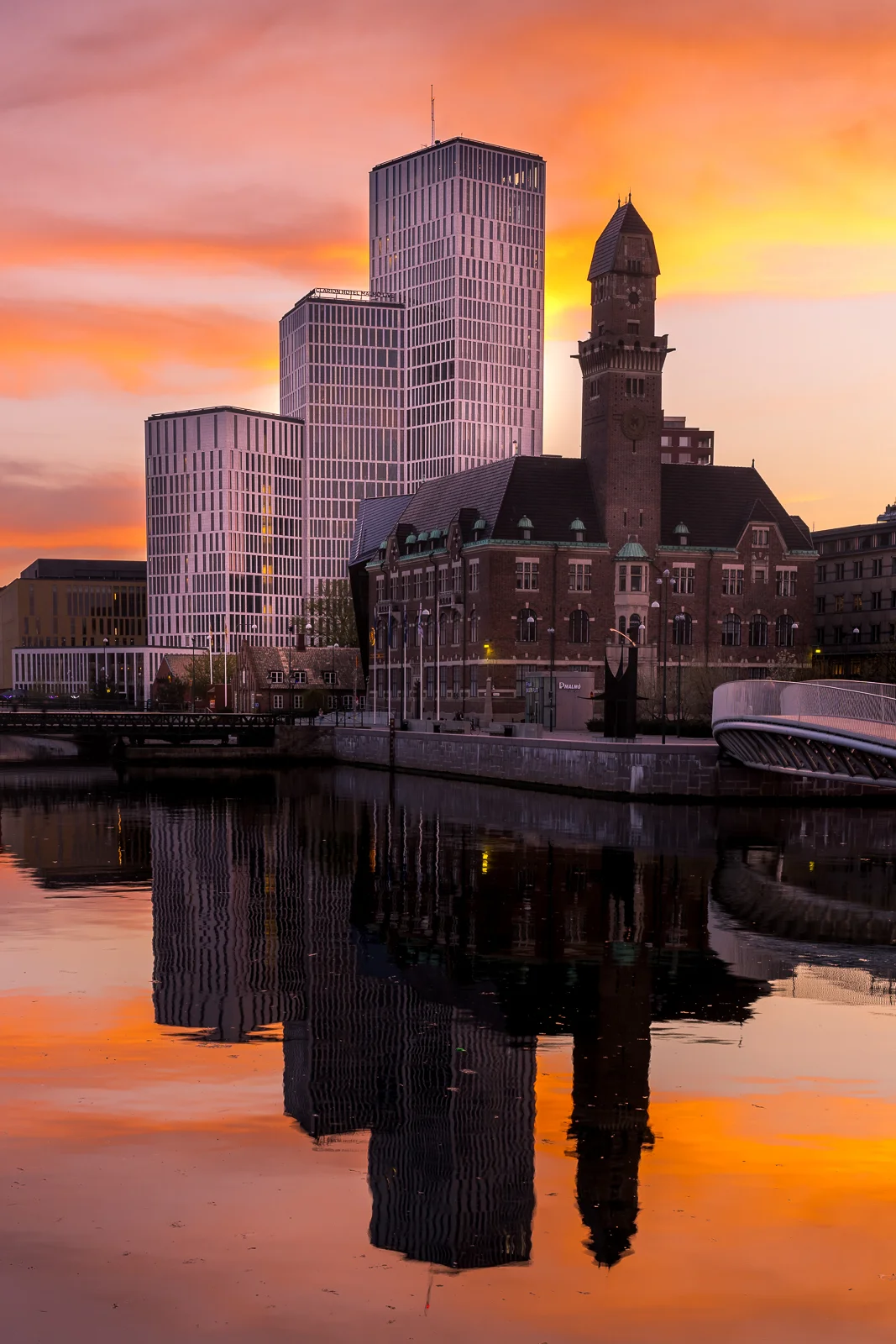 Malmö live as seen from Malmö central station