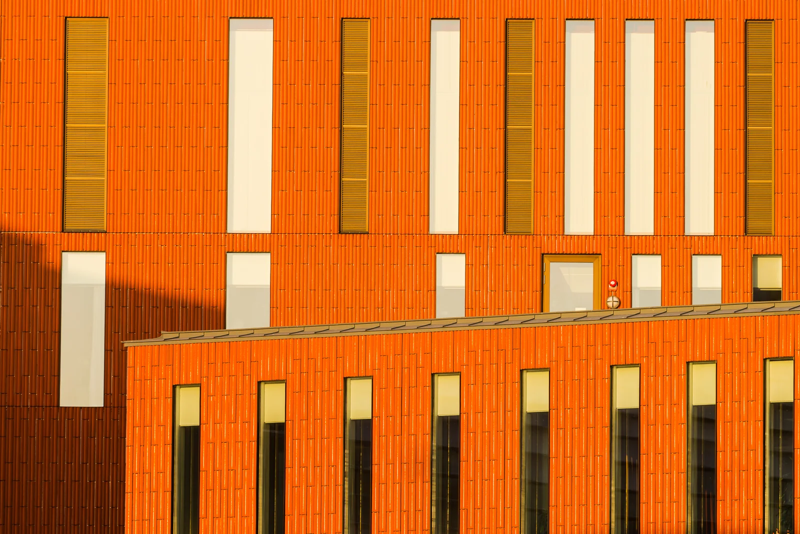 Part of Malmö live framed with a telezoom lens
