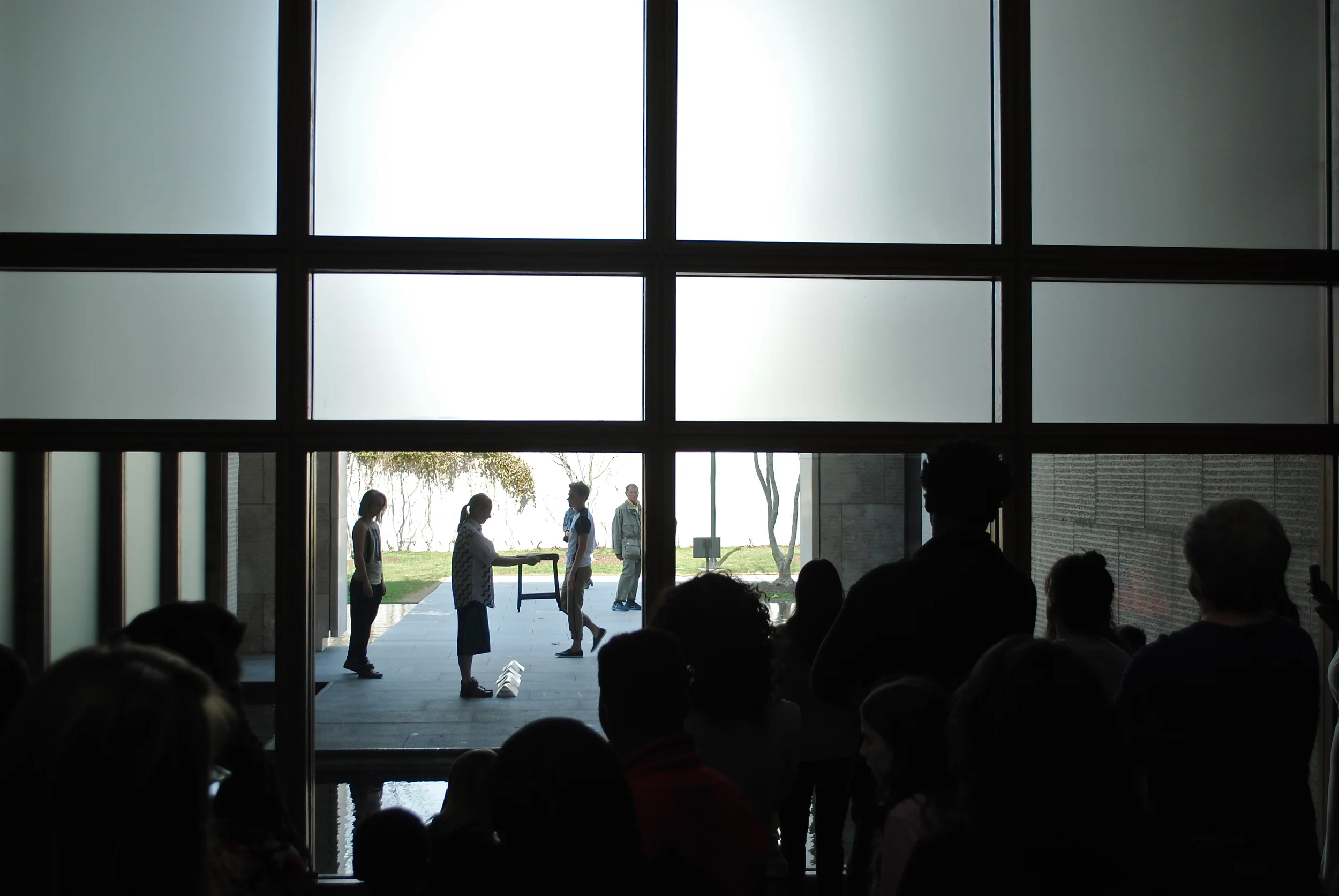   Holding Place   Choreography: Tori Lawrence  Barnes Foundation, April 2015 