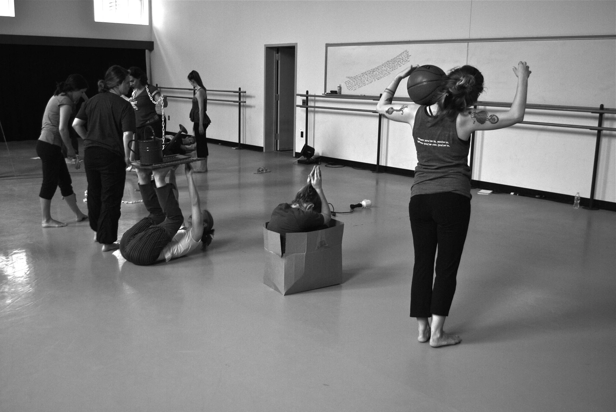  Movement Intensive in Compositional Improvisation  Franklin &amp; Marshall College  June 2014 