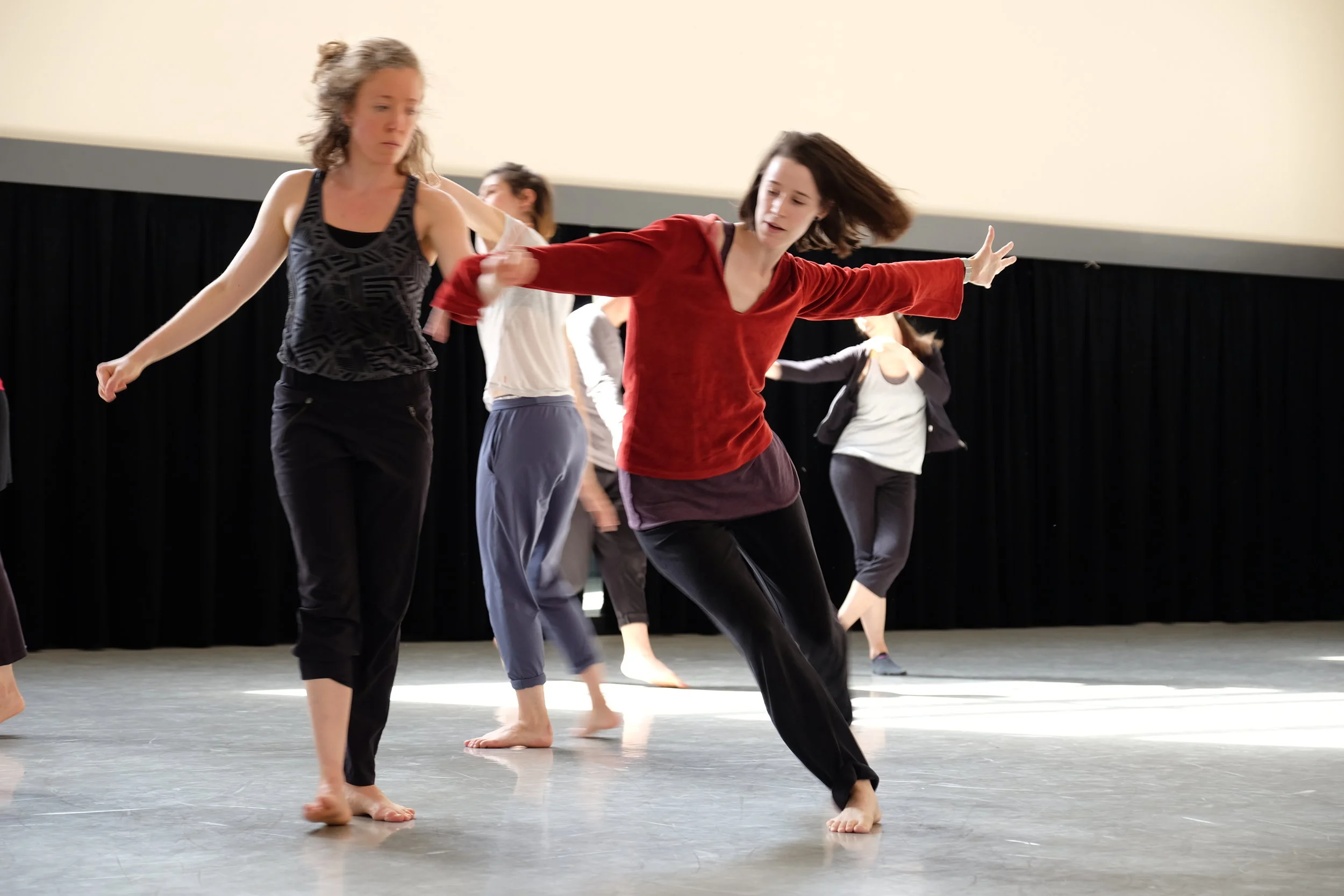  Photo credit: Rain Ross  Movement Intensive in Compositional Improvisation 