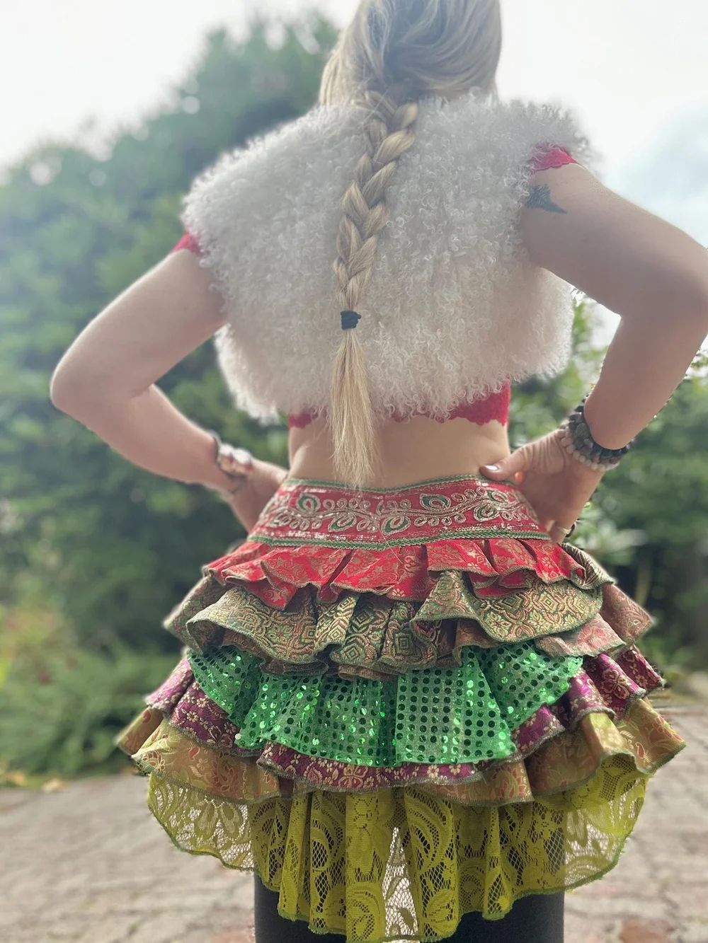 Jessamy Bustle Skirt — Love Prema