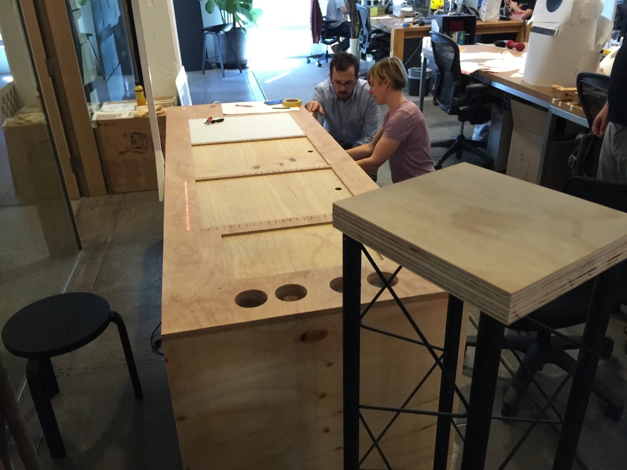  Construction of the setup for version 3 