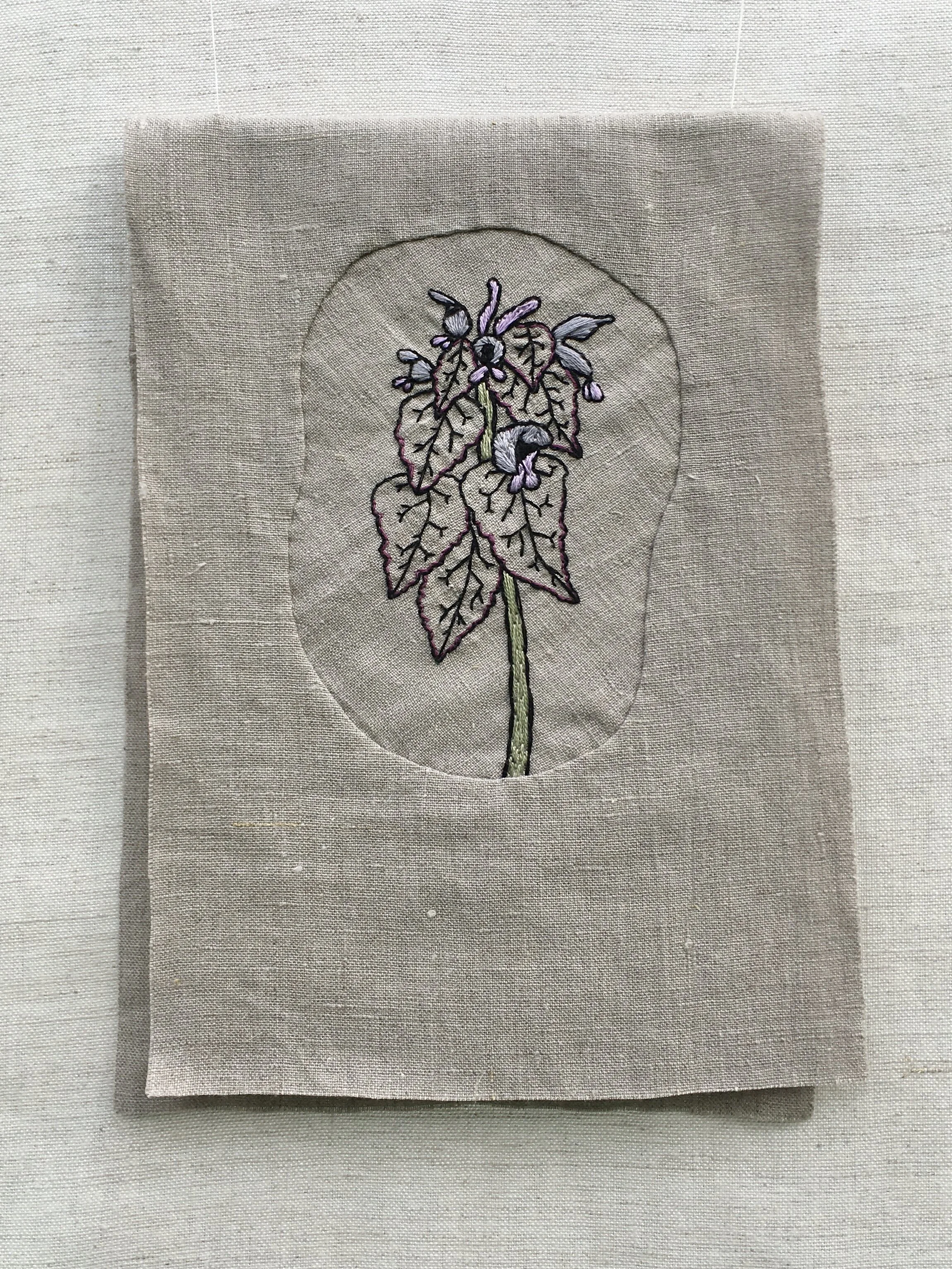  Dead Nettle  2020   10.5” x 7.5” 