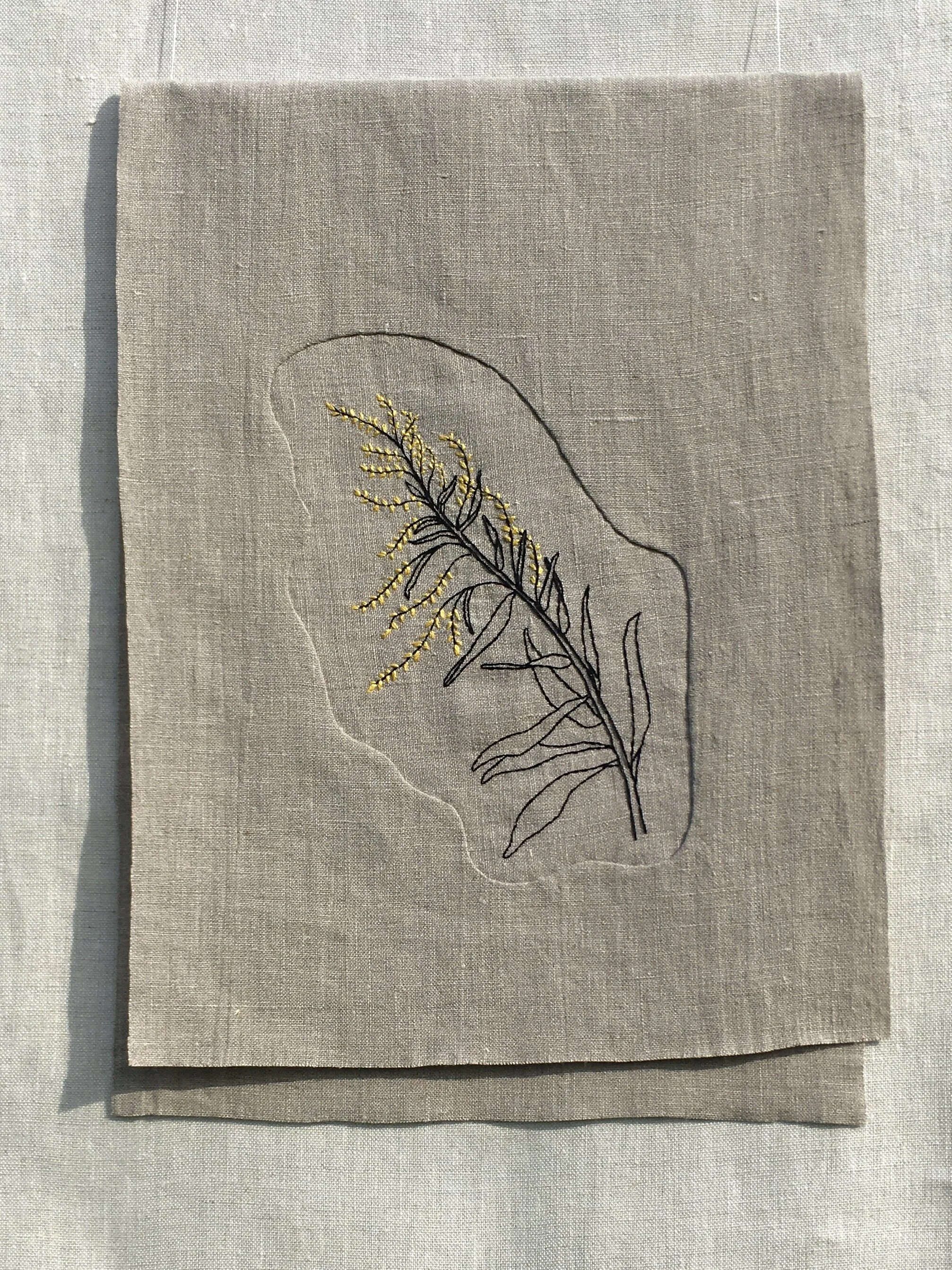  Solidago  2020  15” x 10.5” 