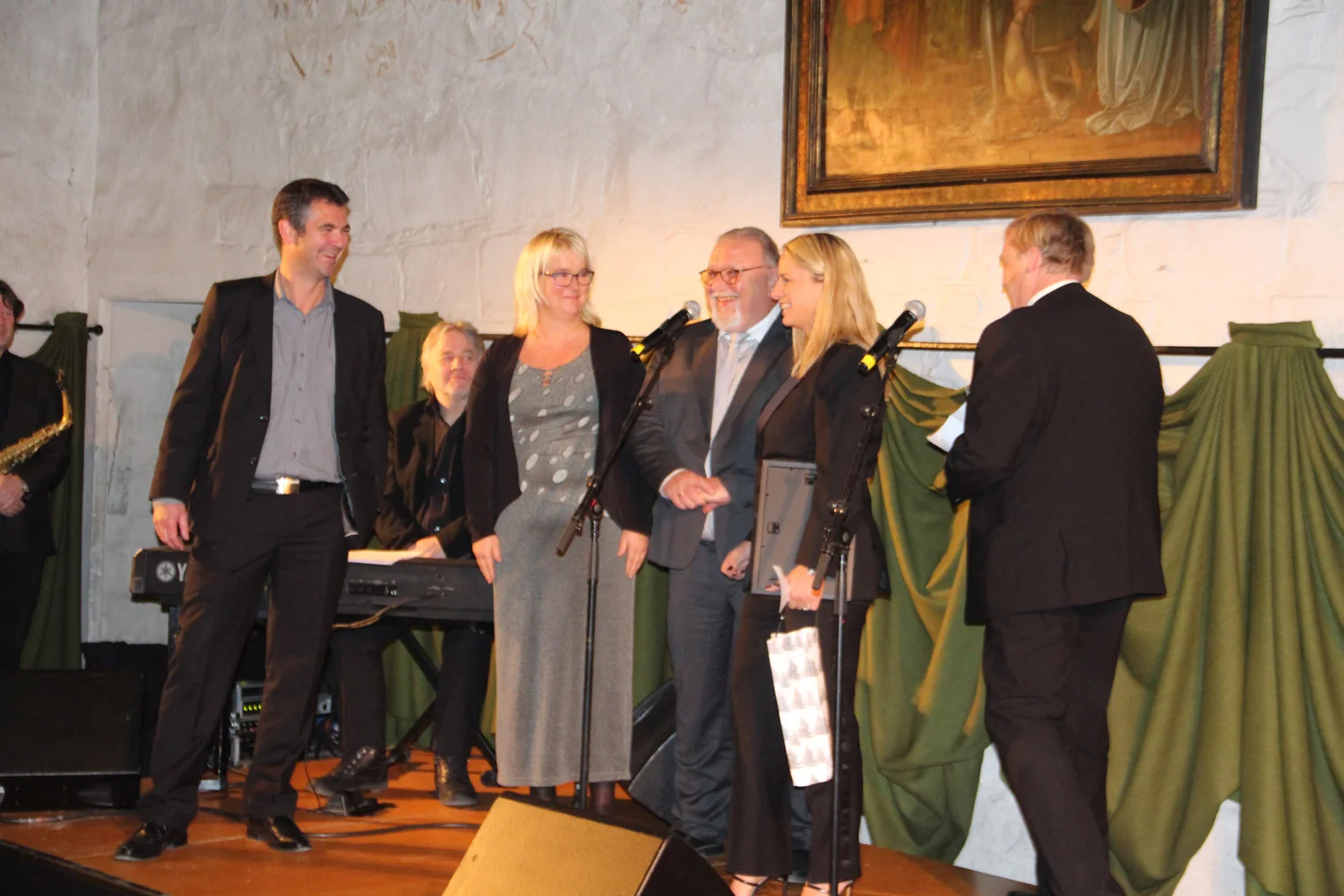 Til slutt ble det utdelt en pris for det første firmaet som vi skrev avtale med: TORO, nå en del av Orkla Foods.
