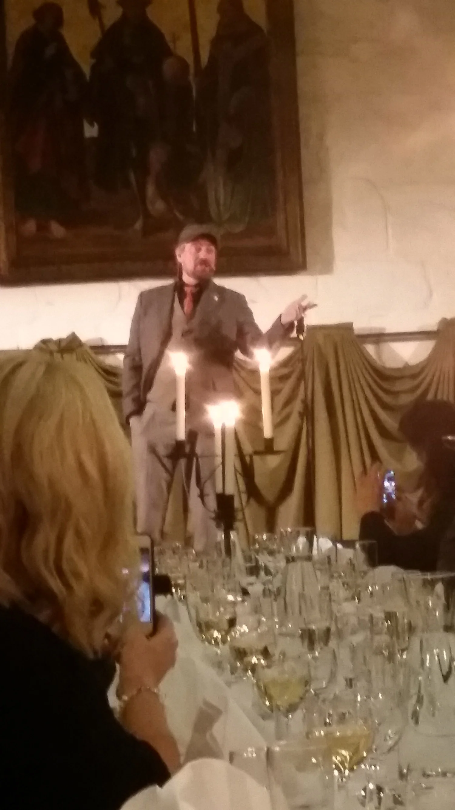Paul Ottar Haga var kveldens toastmaster