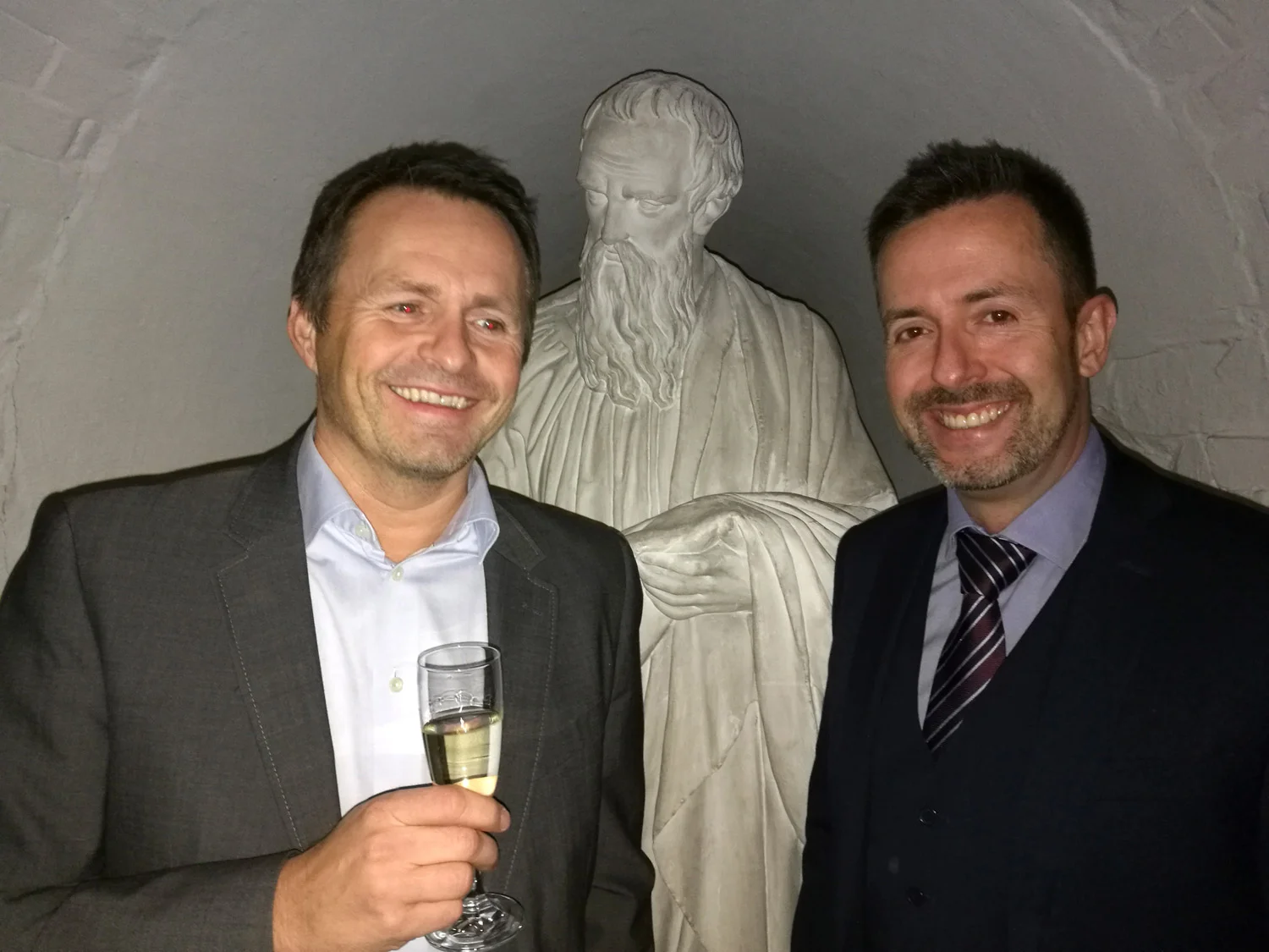 Trond Langrud fra Asko, og Frode Olsen fra Servicegrossistene.