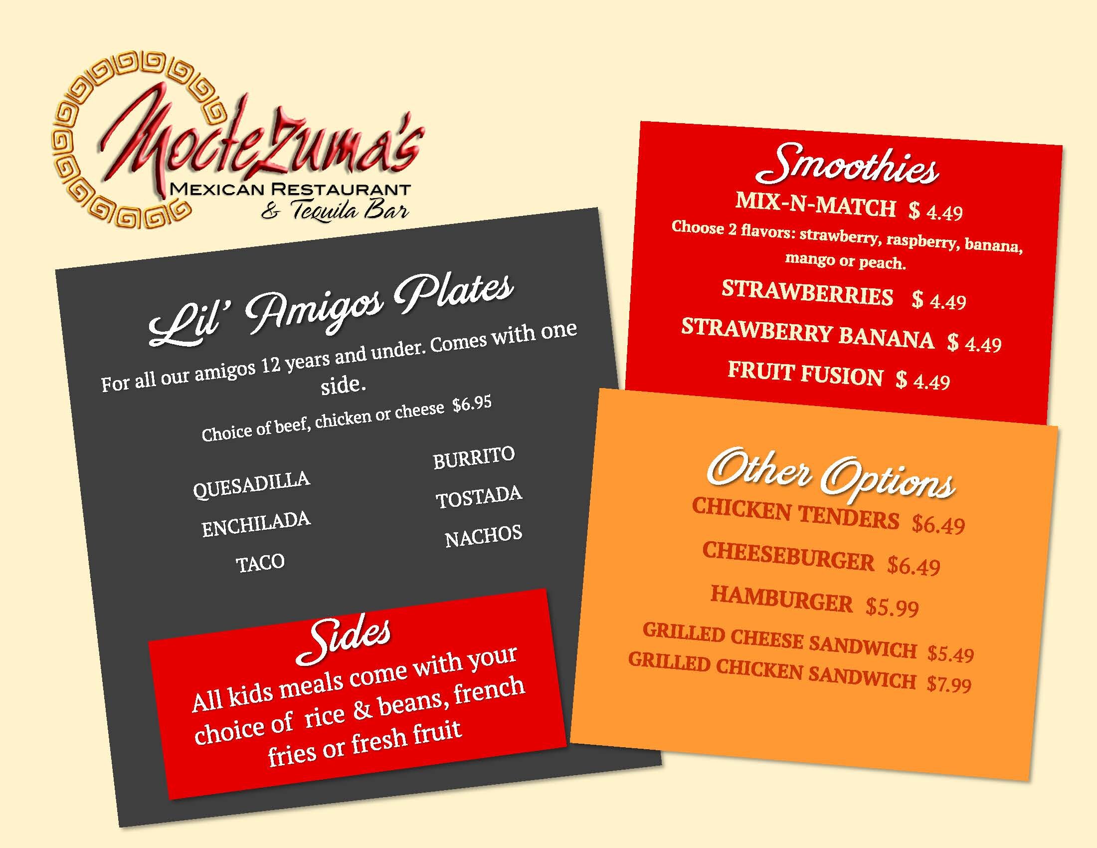 Dinner — Moctezuma's Mexican Restaurant and Tequila Bar